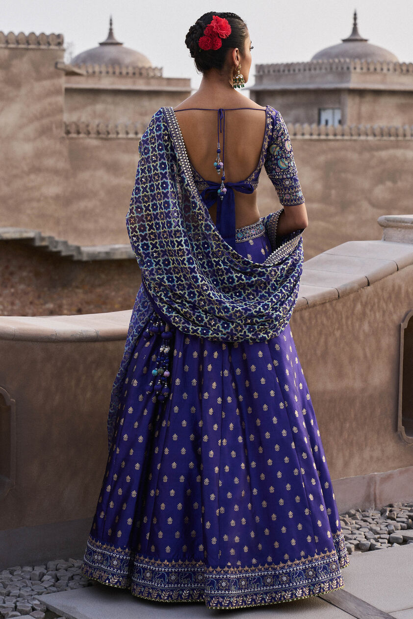 Ezra Lehenga - Blue, Blue, image 2